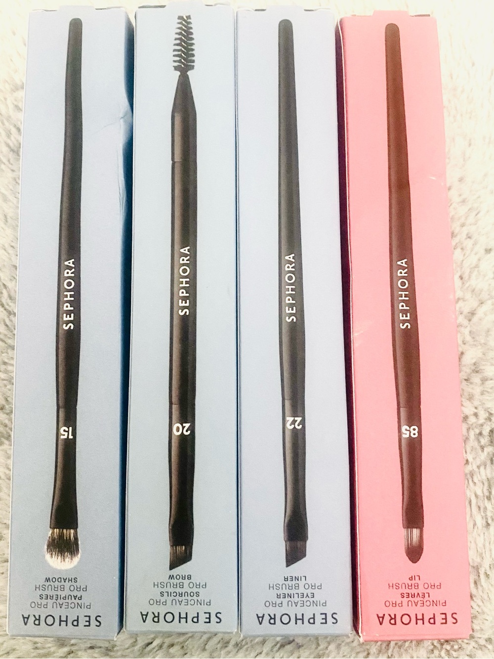 SEPHORA PRO Makeup Brush Collection #15, #20, #22. #85 NWT Sealed